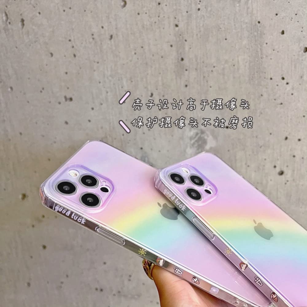 iPhone14Plus レインボー　ケース タッチペン付き❣️ iPhone14Plus レインボー ケース タッチペン付き❣️ iPhone14Plus